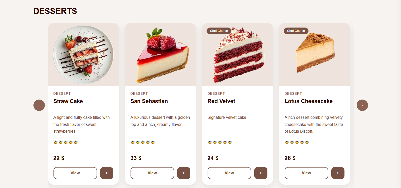 Cafe HTML Template